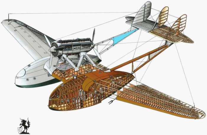 Летающая лодка Savoia-Marchetti s.55