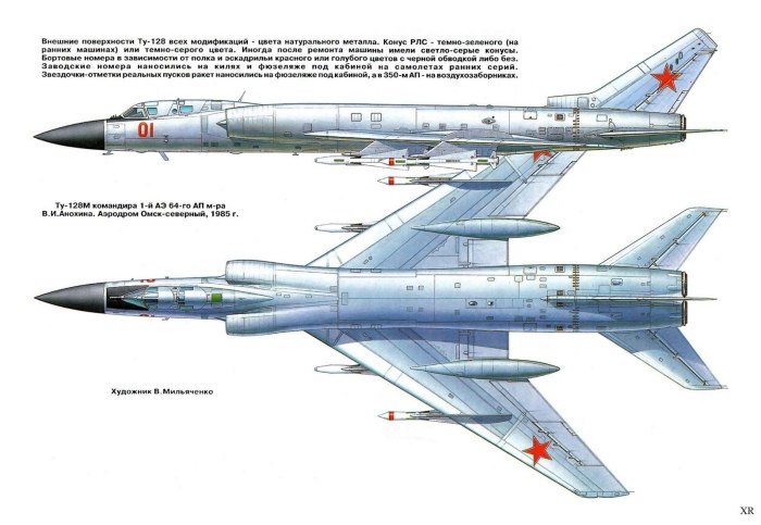 Ту-128 перехватчик