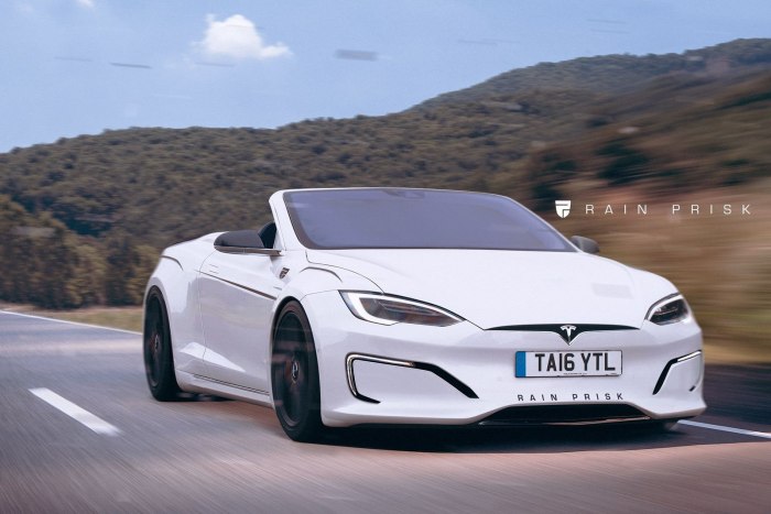 Tesla model s Cabrio