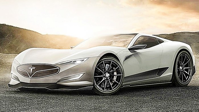 Тесла гиперкар Tesla Roadster