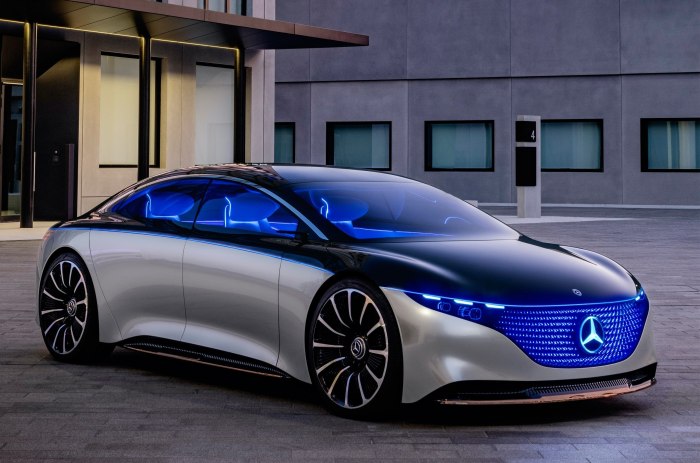 Мерседес Benz Vision EQS