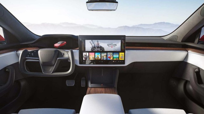 Tesla model s 2022 салон