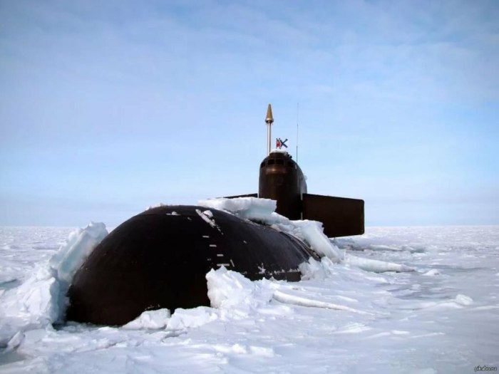 Атомная подводная лодка ВМФ РФ