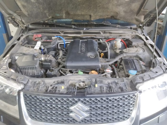 Suzuki Grand Vitara под капотом