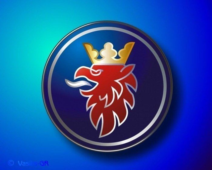 Saab логотип авто