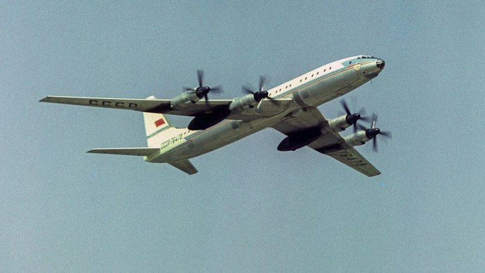 Турбовинтовой ту 114