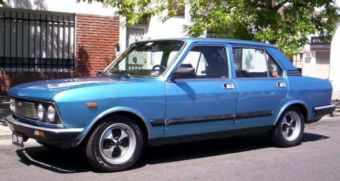 Fiat 132 салон