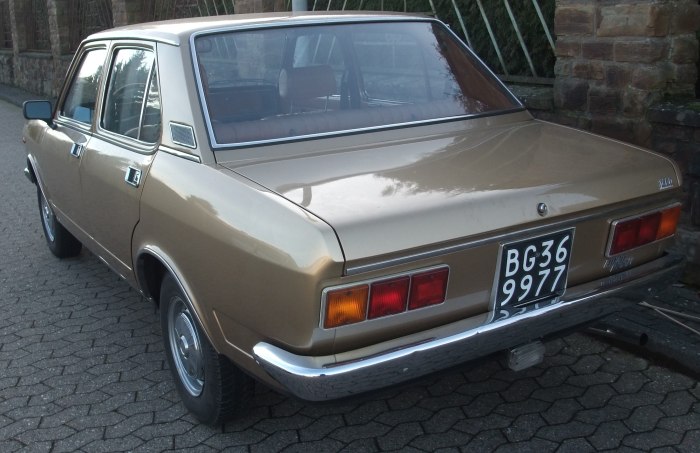 КПП Fiat 132 Argenta