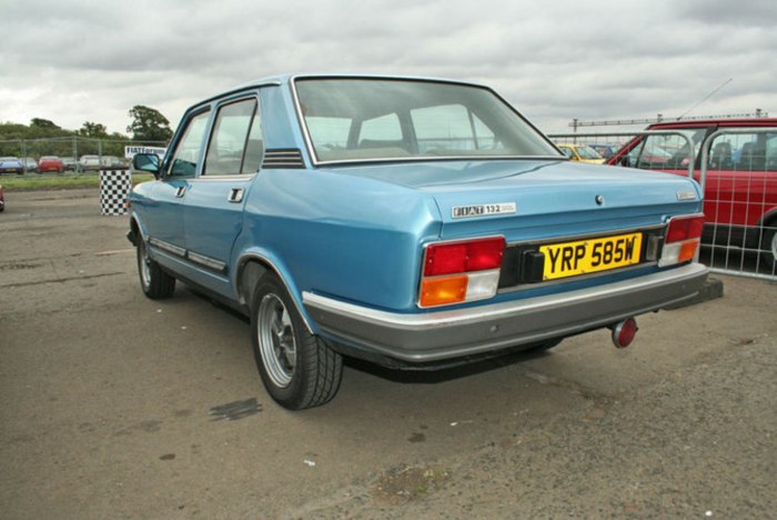 Fiat 132 салон