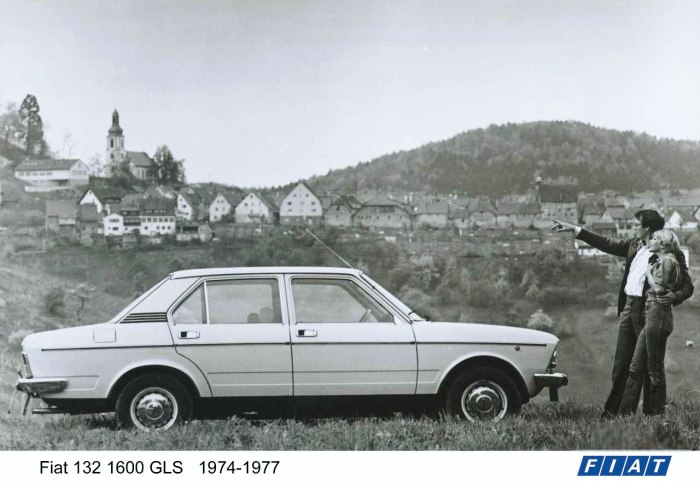 Фиат 1972 года седан