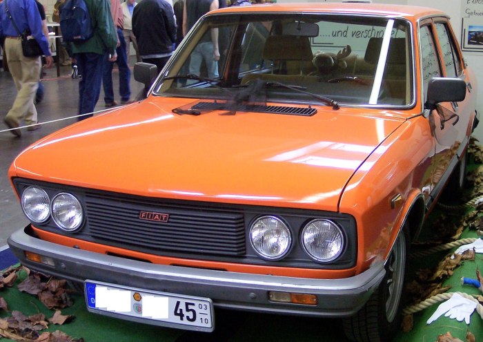 Orange Fiat
