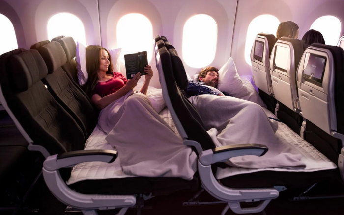 Air New Zealand салон