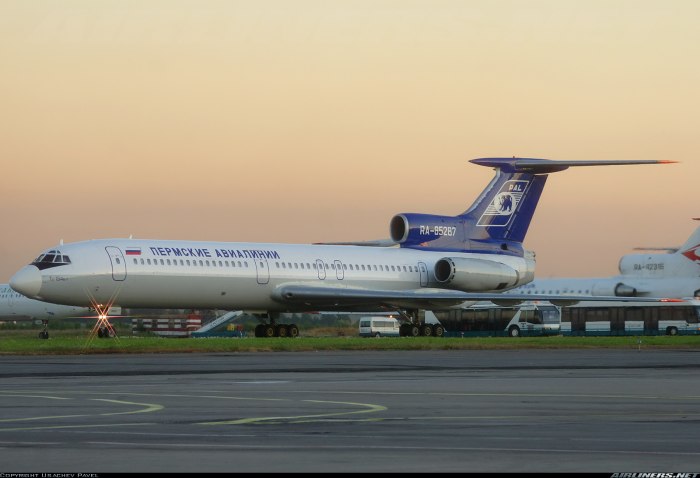 Ту-154 пассажирский самолёт