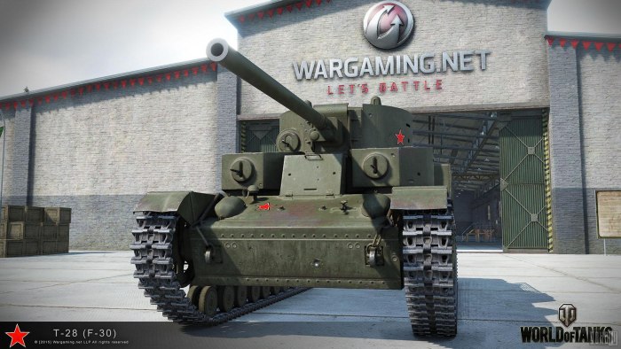 Т-28 танк World of Tanks
