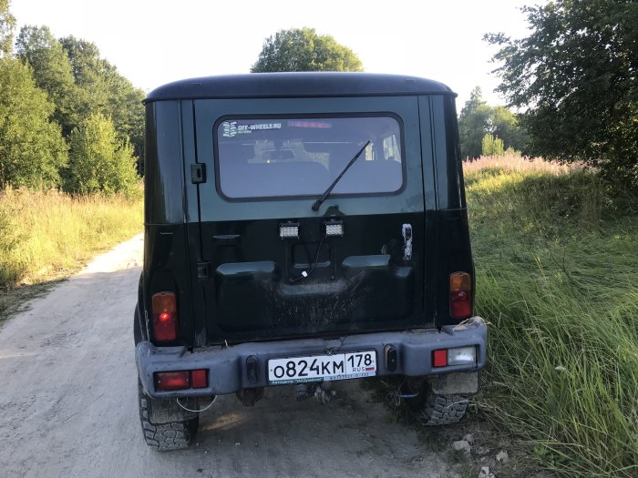 УАЗ 3151 сзади