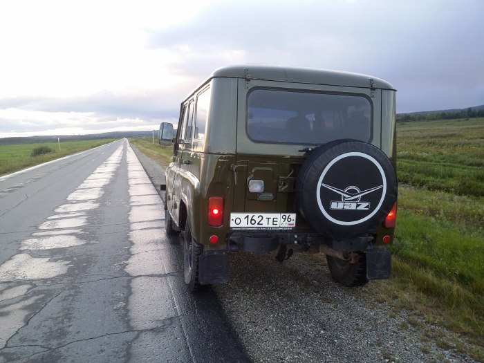 УАЗ 3151 сзади