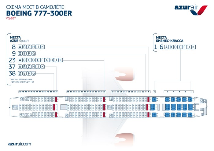 Боинг 777 схема салона