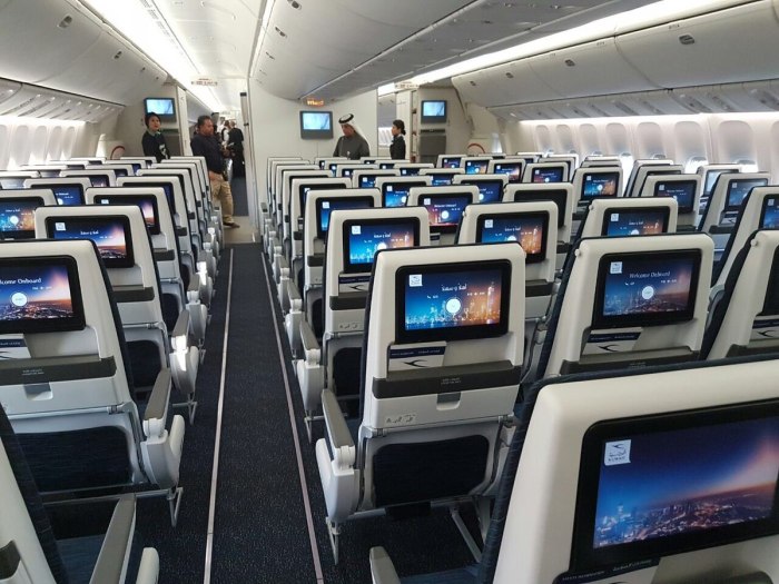 Салон самолета Боинг 777-300er