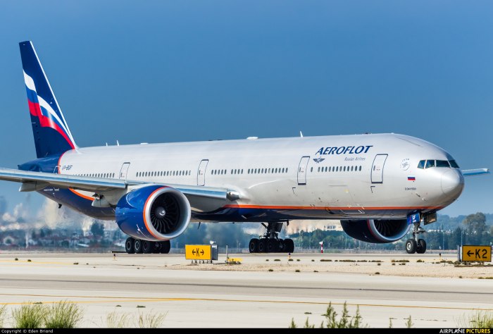Самолёт Боинг 777-300 Аэрофлот
