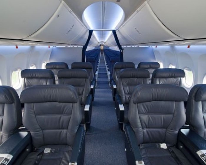 Boeing 737 next Generation салон