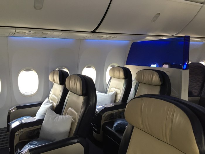 Боинг 737-800 flydubai салон