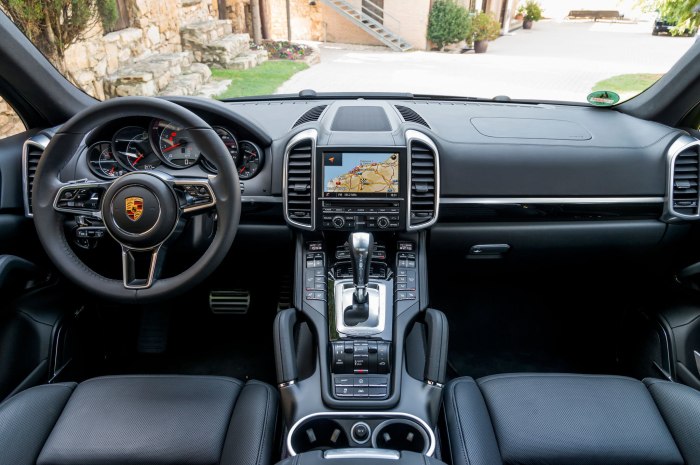 Porsche Cayenne 2015 Interior