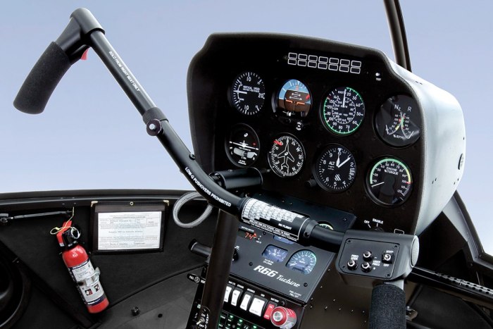 Robinson r66 приборная панель