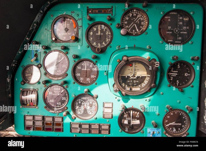 Приборная панель ми-2