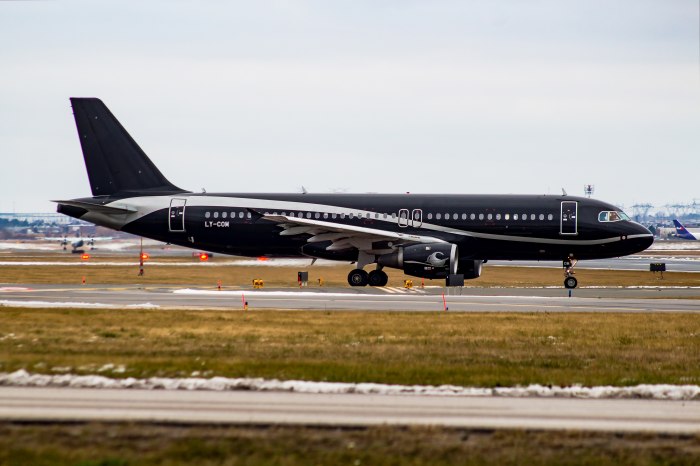 Boeing-757 Black Jet
