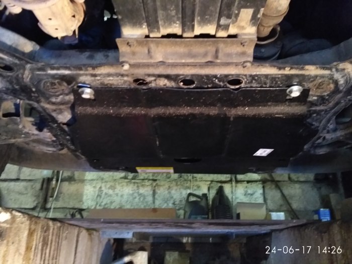 Suzuki Grand Vitara 2003 года вид днища