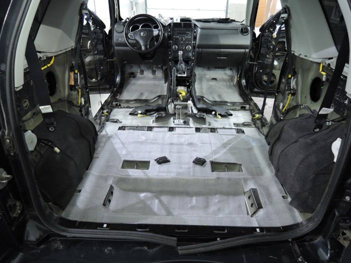 Suzuki Grand Vitara шумоизоляция