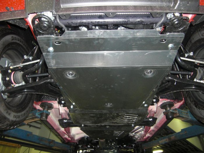 Защита днища Suzuki Grand Vitara