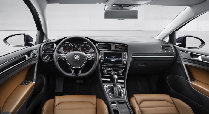 Volkswagen Golf mk7 салон