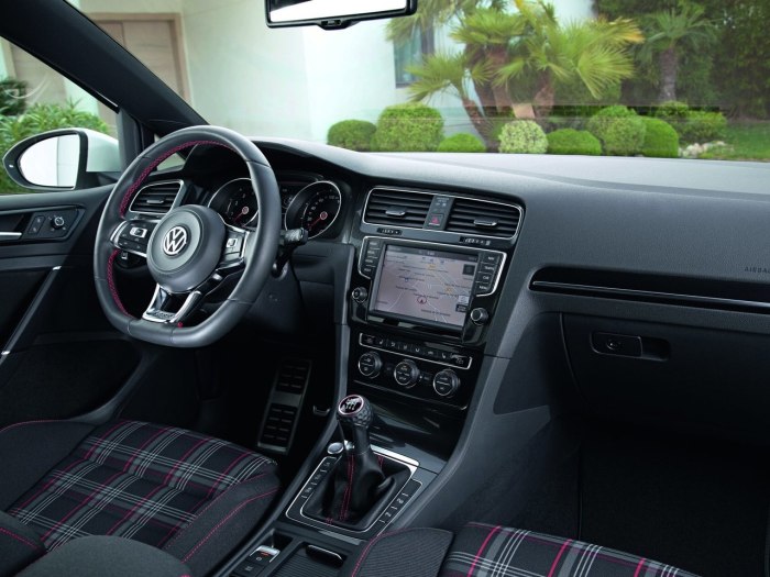 Golf GTI mk7 салон