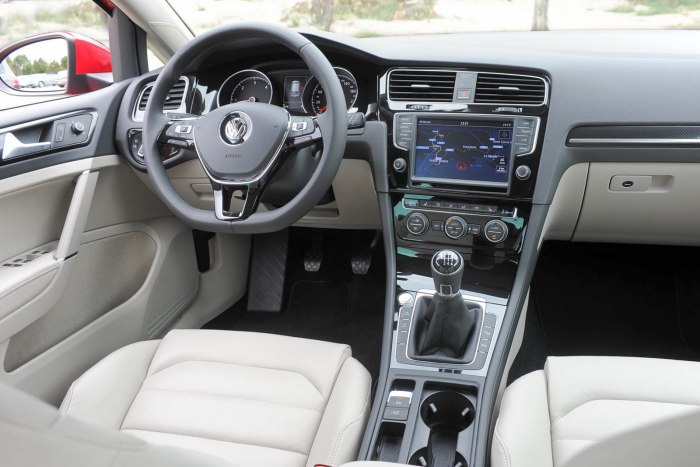 Volkswagen Golf VII салон