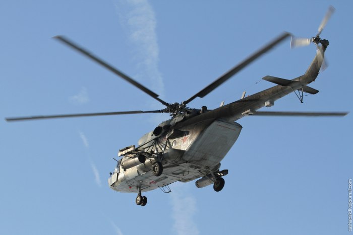 Ми-8 АМТШ рампа