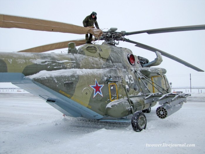 Вертолет ми-8амтш Терминатор