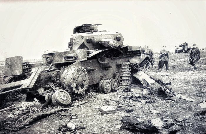 Подбитый PZ 4