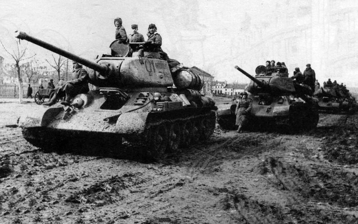 Т 34 85 Великая Отечественная война