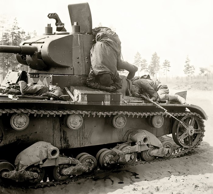 Экипаж танка т-26