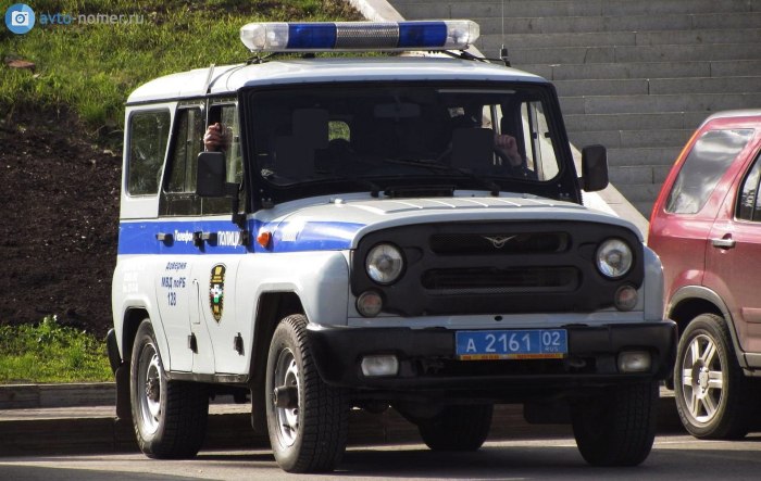 Полицейский УАЗ Хантер