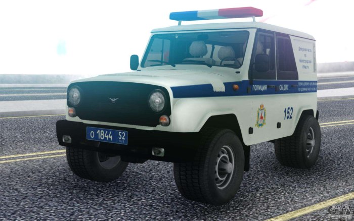 УАЗ 315195 Хантер полиция