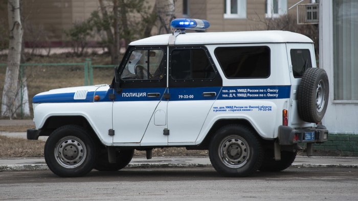 Полицейский УАЗ Хантер