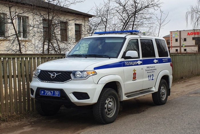 Внедорожник УАЗ-3163 «Патриот» полиция
