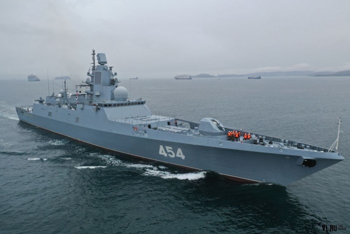 Фрегат ВМФ России «Адмирал горшков»