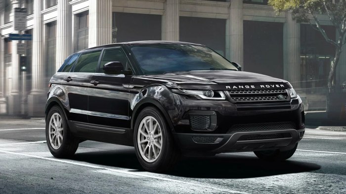 Range Rover Evoque 2020 черный