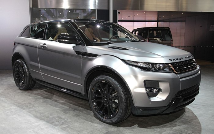 Range Rover Evoque 2018 черный
