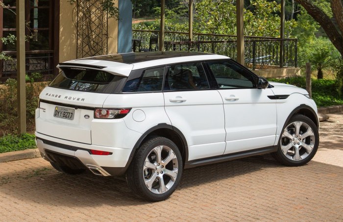 Range Rover Evoque белый