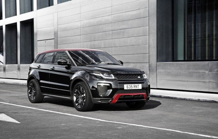 Range Rover Evoque 2016 черный