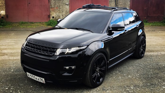 Range Rover Evoque Black Edition